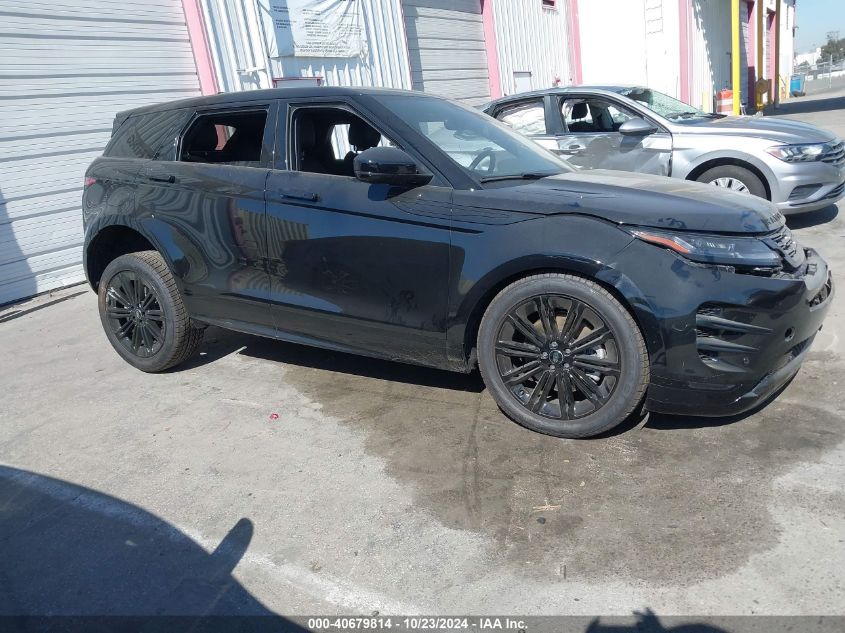 2024 Land Rover Range Rover Evoque Dynamic Se VIN: SALZL2FX3RH243422 Lot: 40679814