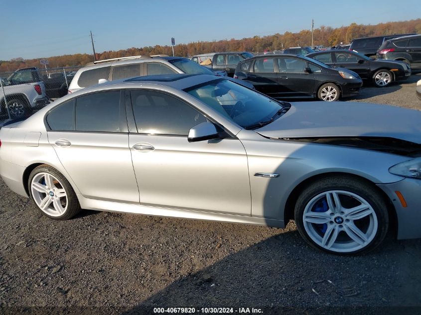 2013 BMW 550I VIN: WBAFR9C51DDX79769 Lot: 40679820