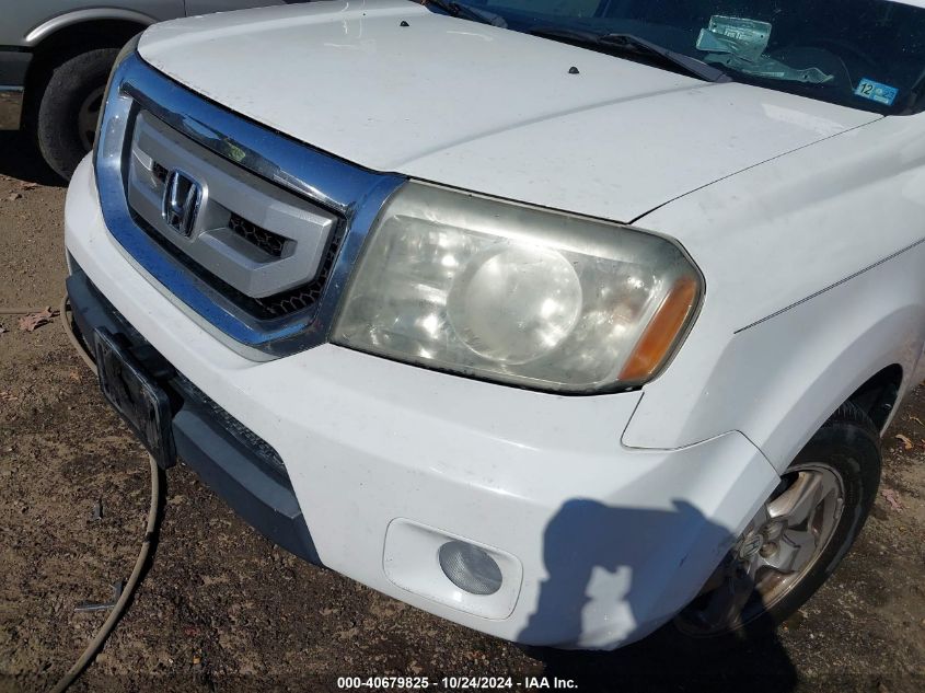 2011 Honda Pilot Ex-L VIN: 5FNYF4H56BB060510 Lot: 40679825