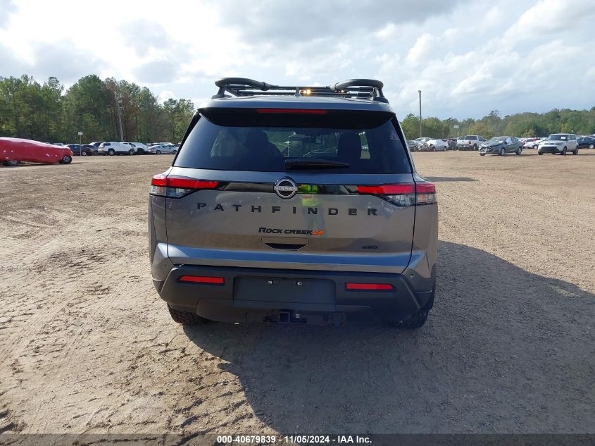 2024 Nissan Pathfinder Rock Creek 4Wd VIN: 5N1DR3BD0RC260379 Lot: 40949889