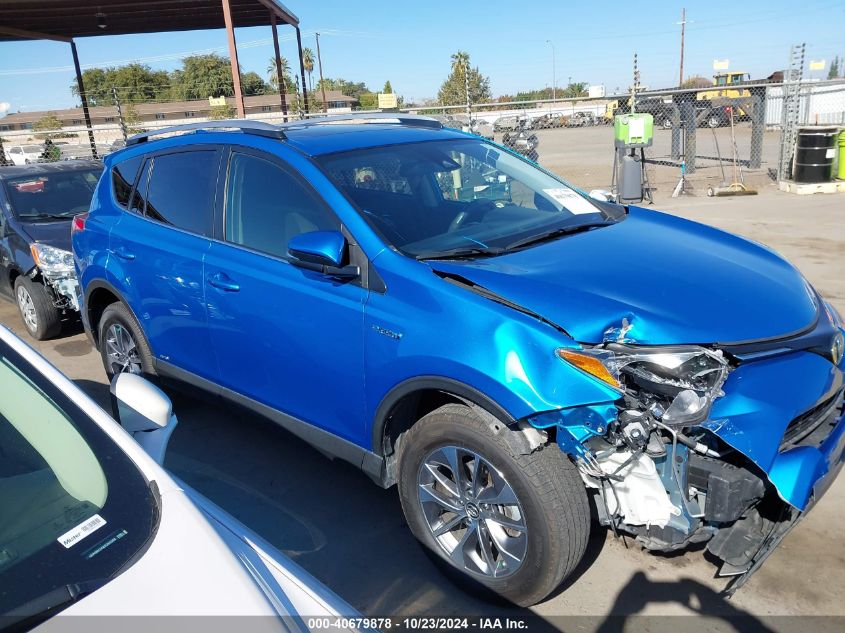 2017 Toyota Rav4 Hybrid Xle VIN: JTMRJREV4HD134611 Lot: 40679878