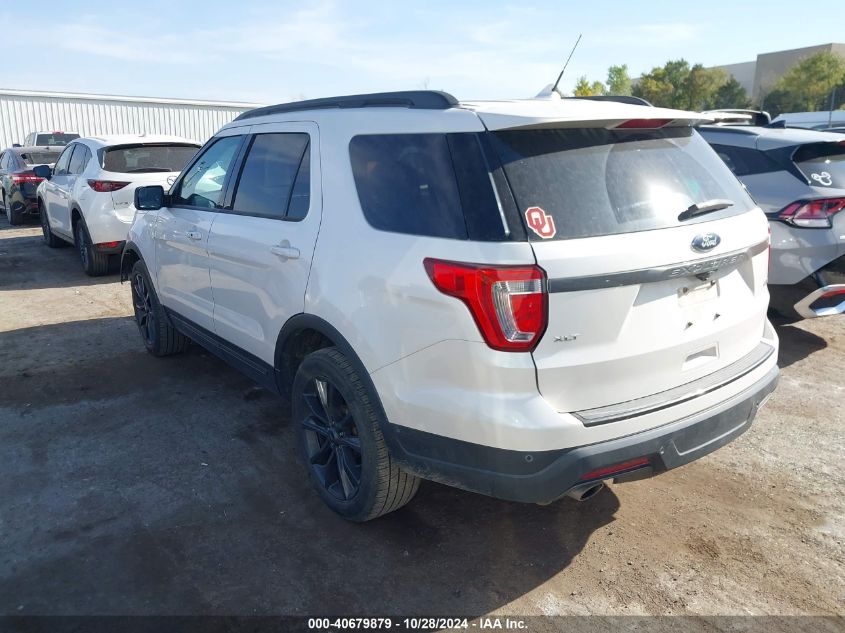 2018 Ford Explorer Xlt VIN: 1FM5K8D81JGB88806 Lot: 40679879