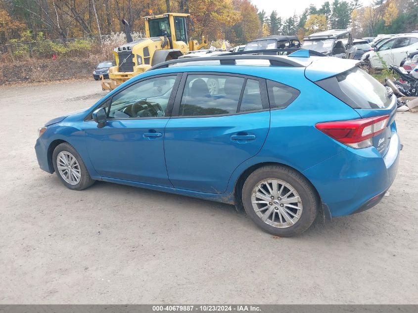 2017 Subaru Impreza 2.0I Premium VIN: 4S3GTAB60H3709521 Lot: 40679887