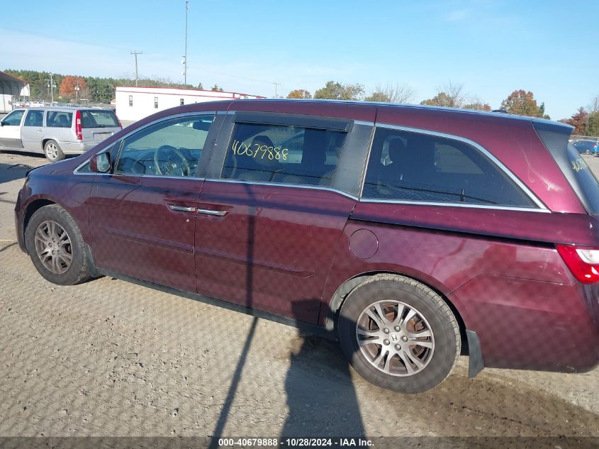 2011 Honda Odyssey Ex-L VIN: 5FNRL5H61BB101153 Lot: 40679888