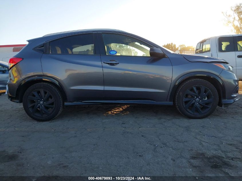 2022 Honda Hr-V 2Wd Sport VIN: 3CZRU5H1XNM734262 Lot: 40679893