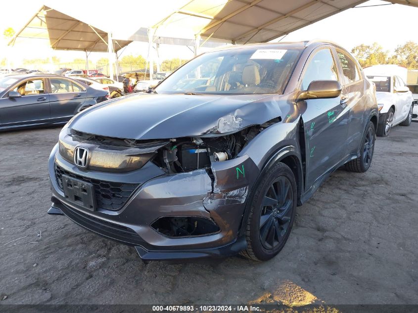 2022 Honda Hr-V 2Wd Sport VIN: 3CZRU5H1XNM734262 Lot: 40679893