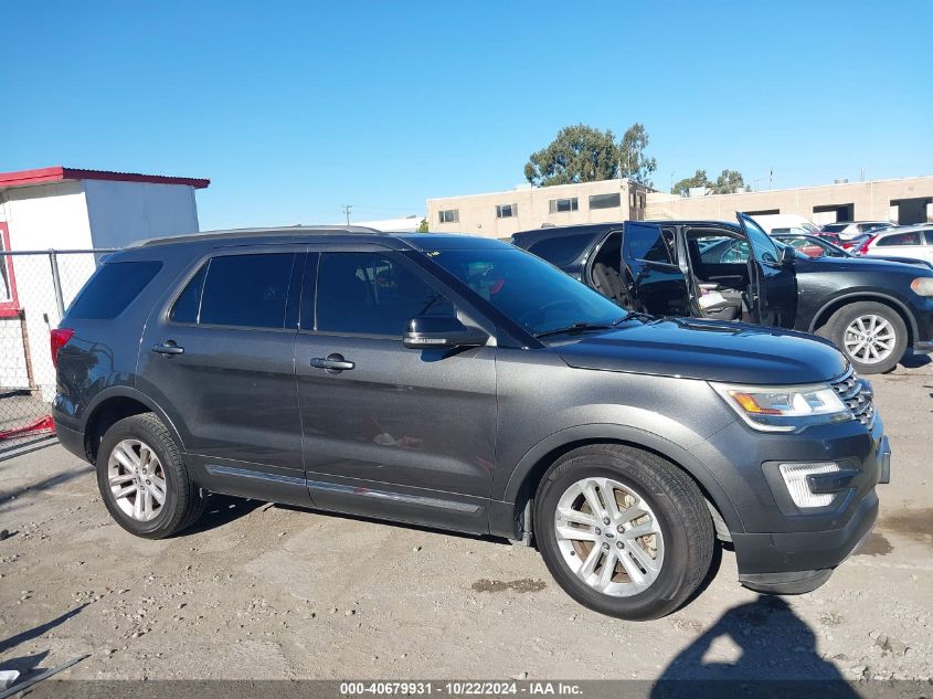 2017 Ford Explorer Xlt VIN: 1FM5K7D80HGB40444 Lot: 40679931