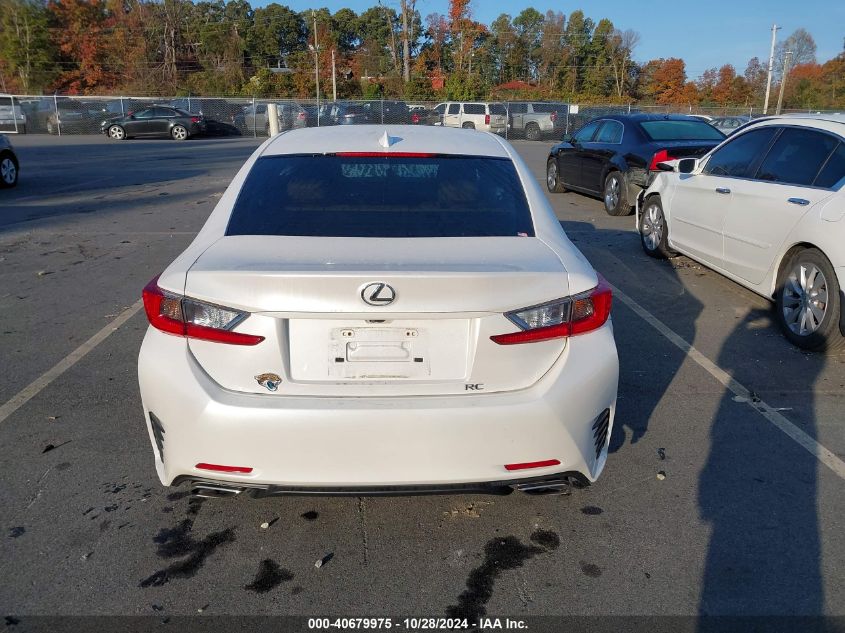 2017 Lexus Rc 200T VIN: JTHHA5BCXH5006714 Lot: 40679975