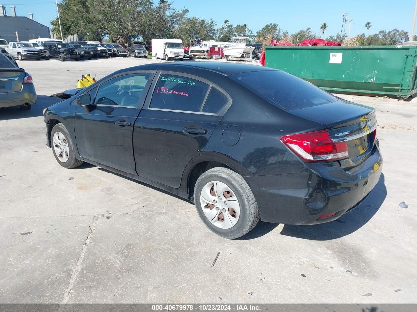 2015 Honda Civic Lx VIN: 19XFB2F53FE045565 Lot: 40679978