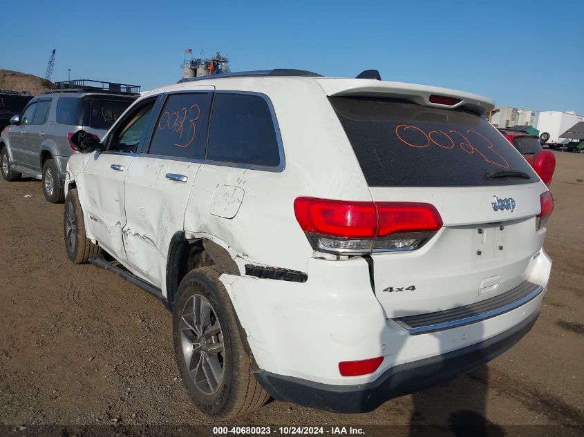 2017 Jeep Grand Cherokee Limited 4X4 VIN: 1C4RJFBG3HC912715 Lot: 40680023