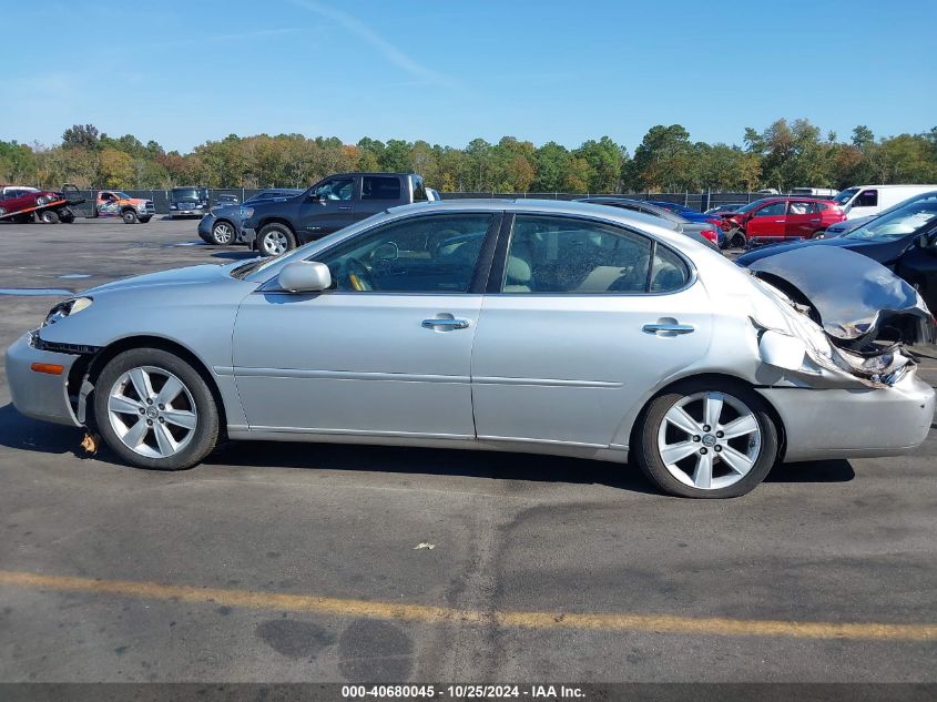 2005 Lexus Es 330 VIN: JTHBA30G955098247 Lot: 40680045