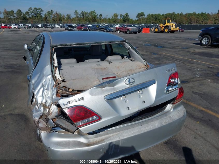 2005 Lexus Es 330 VIN: JTHBA30G955098247 Lot: 40680045