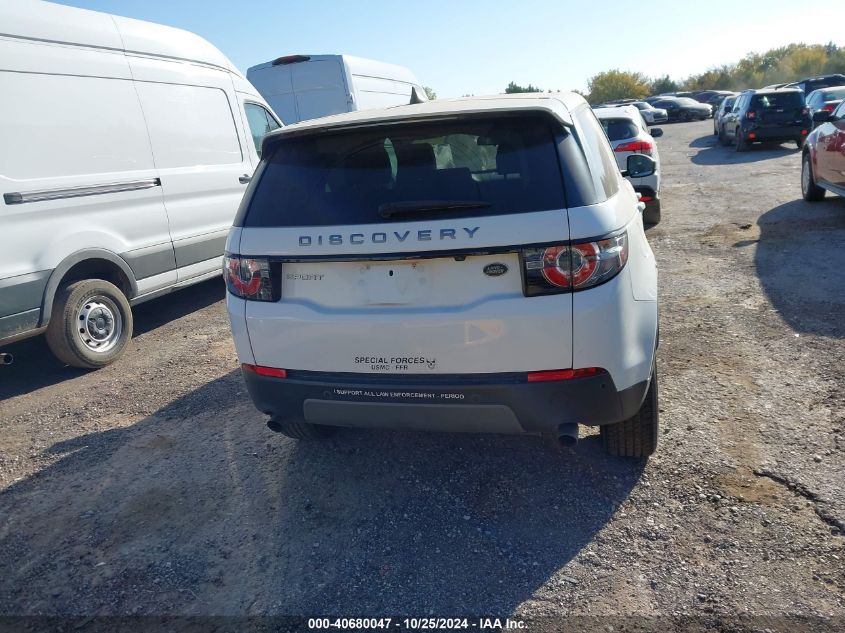 2018 Land Rover Discovery Sport Se VIN: SALCP2RX9JH776773 Lot: 40680047