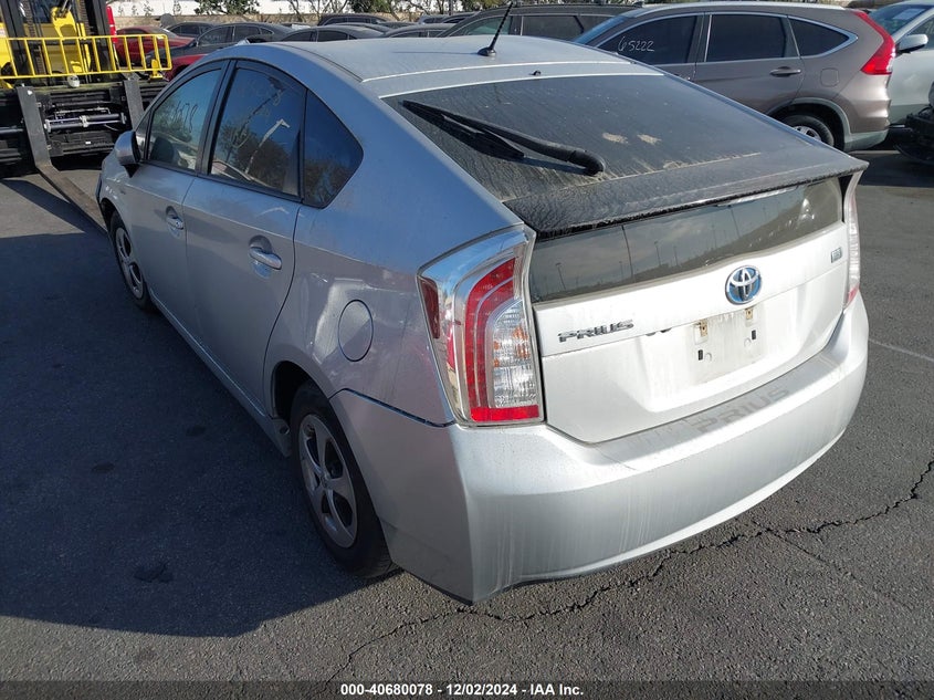 Vin: jtdkn3du1f1928475, lot: 41169375, toyota prius two 20153