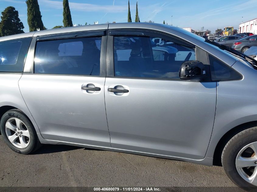 2011 Toyota Sienna Base V6 VIN: 5TDZK3DC7BS149240 Lot: 40680079