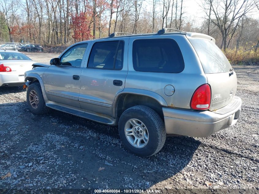 2001 Dodge Durango VIN: 1B4HS28N61F557533 Lot: 40680084