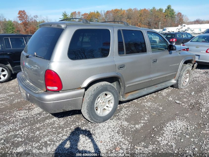 2001 Dodge Durango VIN: 1B4HS28N61F557533 Lot: 40680084