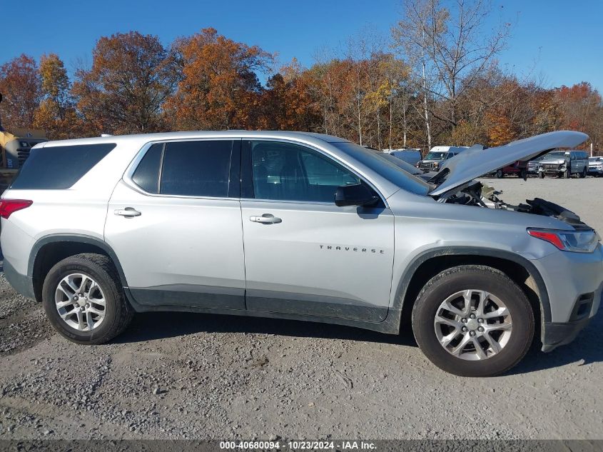 2019 Chevrolet Traverse Ls VIN: 1GNEVFKWXKJ109825 Lot: 40680094