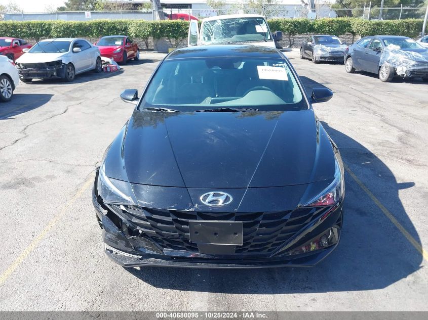 2023 Hyundai Elantra Sel VIN: KMHLS4AG8PU521184 Lot: 40680095