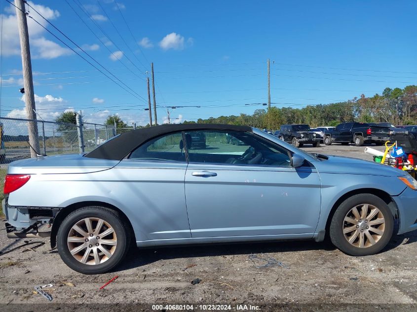 2013 Chrysler 200 Touring VIN: 1C3BCBEB2DN522034 Lot: 40680104