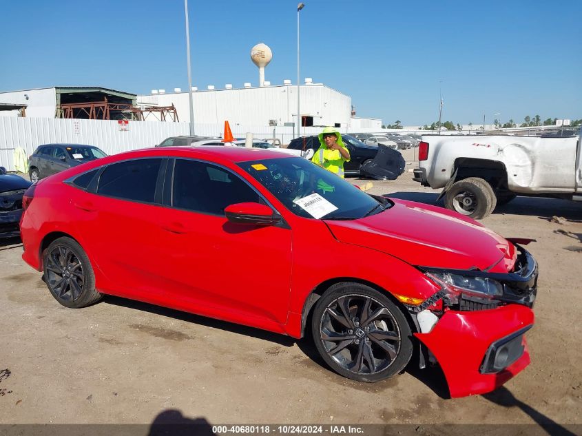 2019 Honda Civic Sport VIN: 2HGFC2F85KH571154 Lot: 40680118