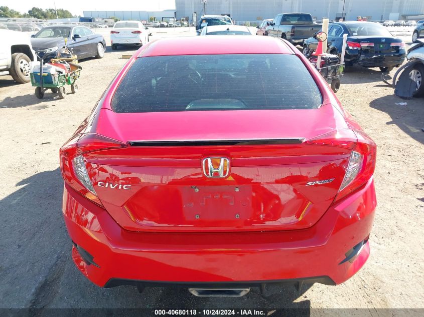 2019 Honda Civic Sport VIN: 2HGFC2F85KH571154 Lot: 40680118