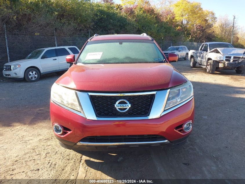 2015 Nissan Pathfinder Platinum VIN: 5N1AR2MMXFC660049 Lot: 40680123