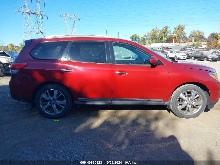 2015 Nissan Pathfinder Platinum VIN: 5N1AR2MMXFC660049 Lot: 40680123