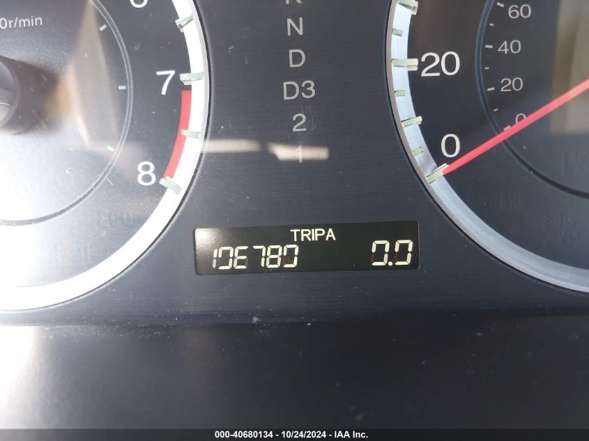 2010 Honda Accord 2.4 Ex-L VIN: 1HGCP2F80AA113476 Lot: 40680134