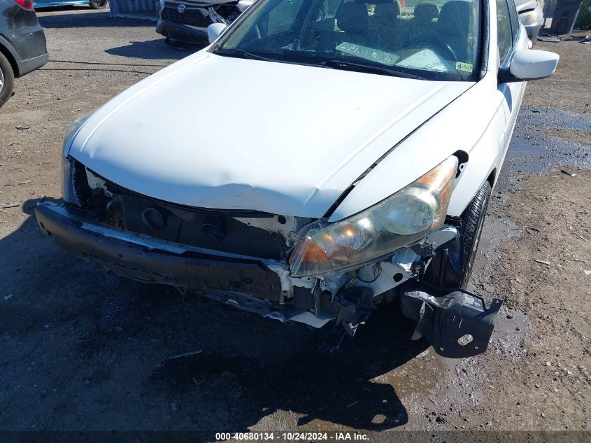 2010 Honda Accord 2.4 Ex-L VIN: 1HGCP2F80AA113476 Lot: 40680134