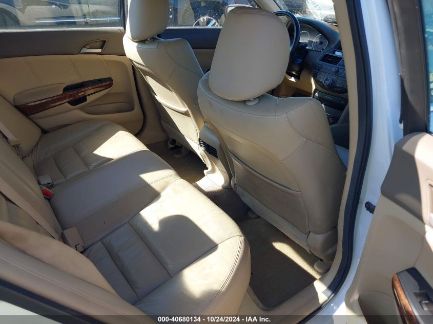 2010 Honda Accord 2.4 Ex-L VIN: 1HGCP2F80AA113476 Lot: 40680134