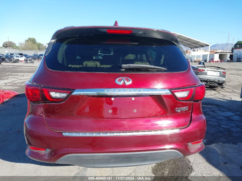 2019 Infiniti Qx60 Luxe VIN: 5N1DL0MN3KC567010 Lot: 40680141