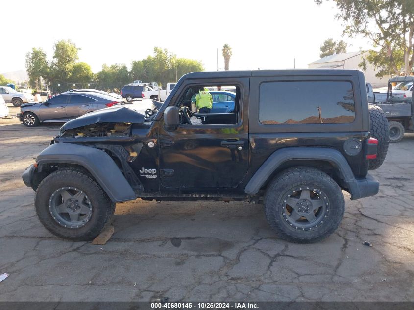 2018 Jeep Wrangler Sport S 4X4 VIN: 1C4GJXAGXJW242888 Lot: 40680145