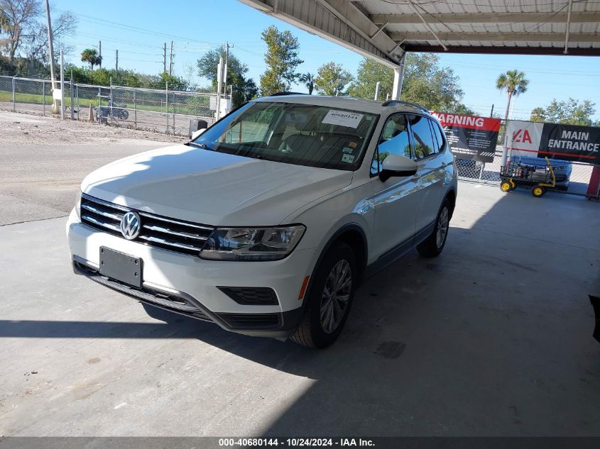 2018 Volkswagen Tiguan 2.0T S VIN: 3VV1B7AX9JM091854 Lot: 40680144