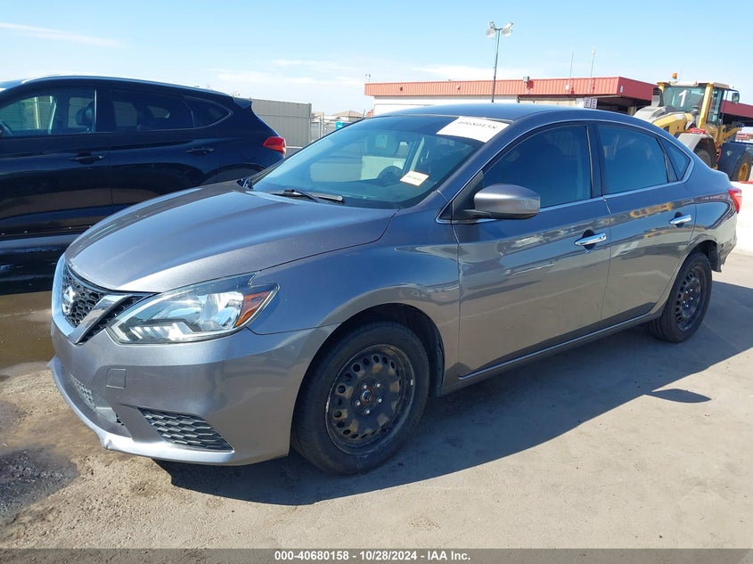 VIN 3N1AB7AP8KY405196 2019 NISSAN SENTRA SV