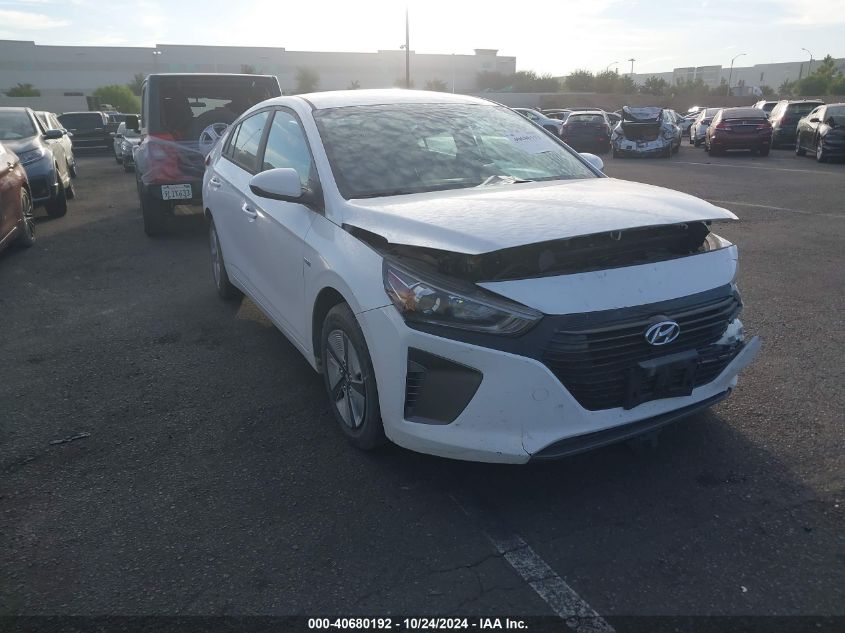 2019 Hyundai Ioniq Hybrid Blue VIN: KMHC65LC8KU176350 Lot: 40680192