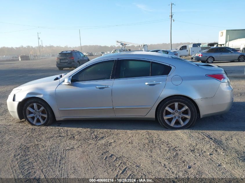 2013 Acura Tl VIN: 19UUA8F25DA009140 Lot: 40680216