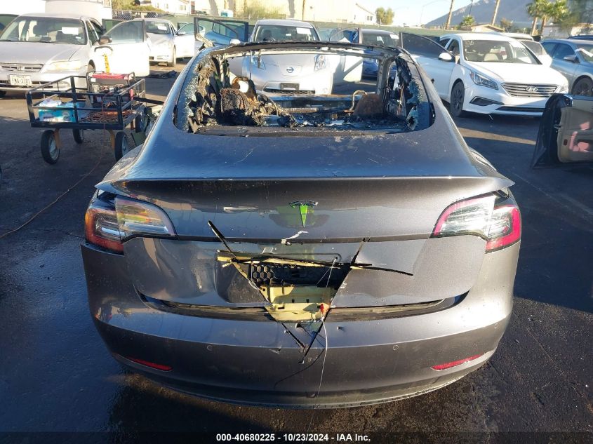 2021 Tesla Model 3 Standard Range Plus Rear-Wheel Drive VIN: 5YJ3E1EA7MF051704 Lot: 40680225