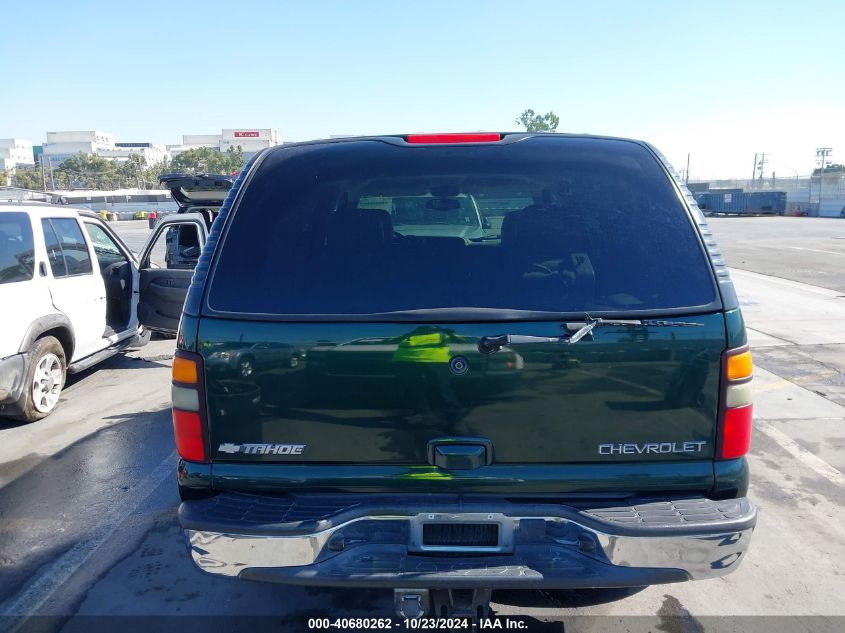 2004 Chevrolet Tahoe Lt VIN: 1GNEC13T24R186335 Lot: 40680262