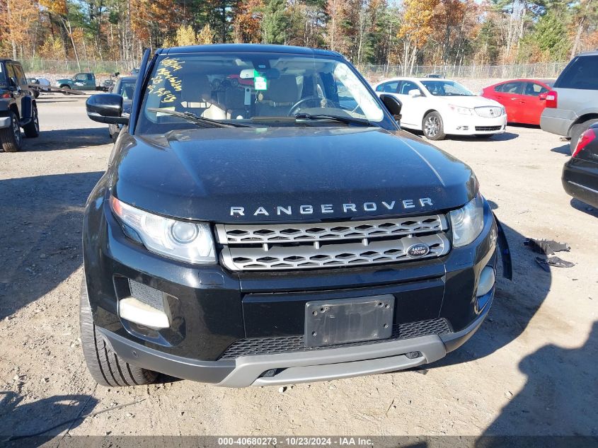 2013 Land Rover Range Rover Evoque Pure VIN: SALVP2BGXDH752845 Lot: 40680273