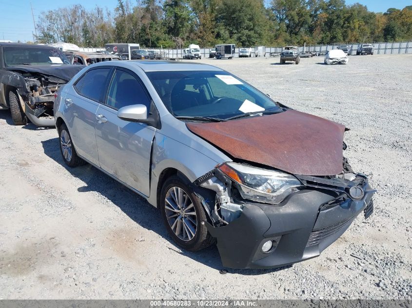 2015 TOYOTA COROLLA LE PREMIUM - 5YFBURHE0FP222618