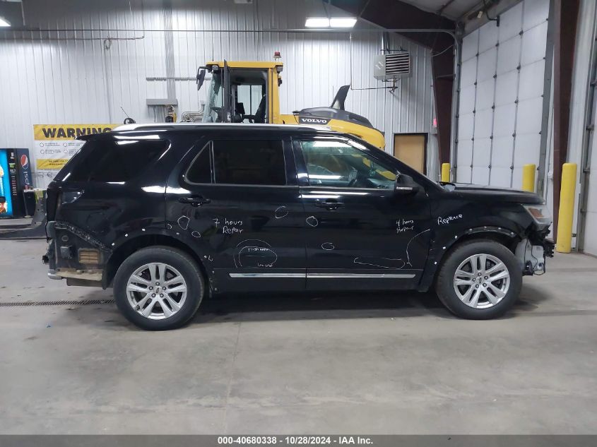 2018 Ford Explorer Xlt VIN: 1FM5K8D84JGB48252 Lot: 40680338