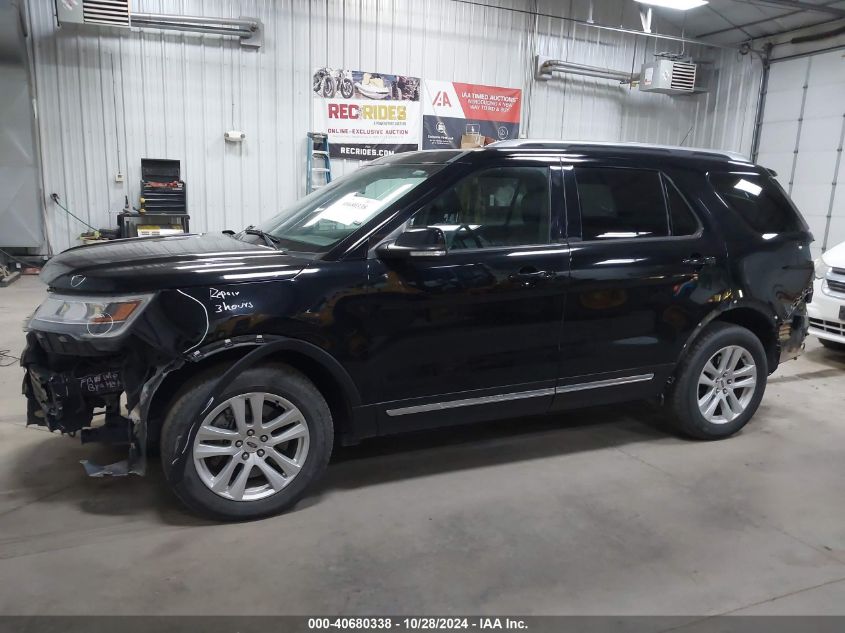 2018 Ford Explorer Xlt VIN: 1FM5K8D84JGB48252 Lot: 40680338