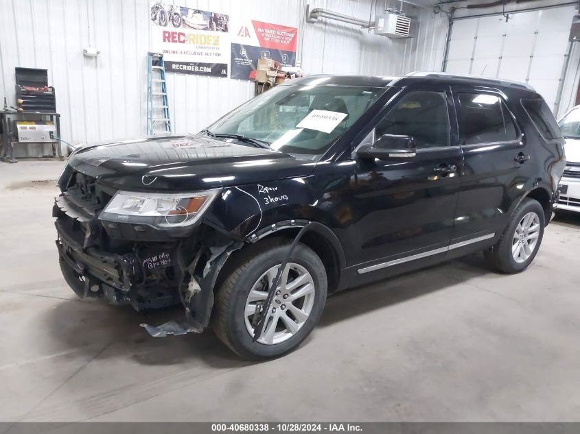 VIN 1FM5K8D84JGB48252 2018 FORD EXPLORER no.2