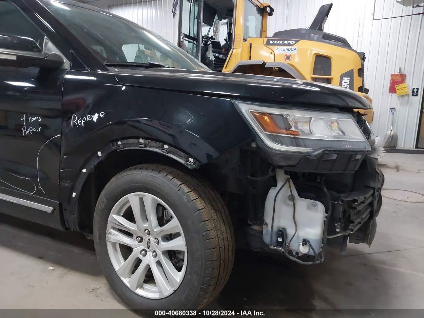 2018 Ford Explorer Xlt VIN: 1FM5K8D84JGB48252 Lot: 40680338