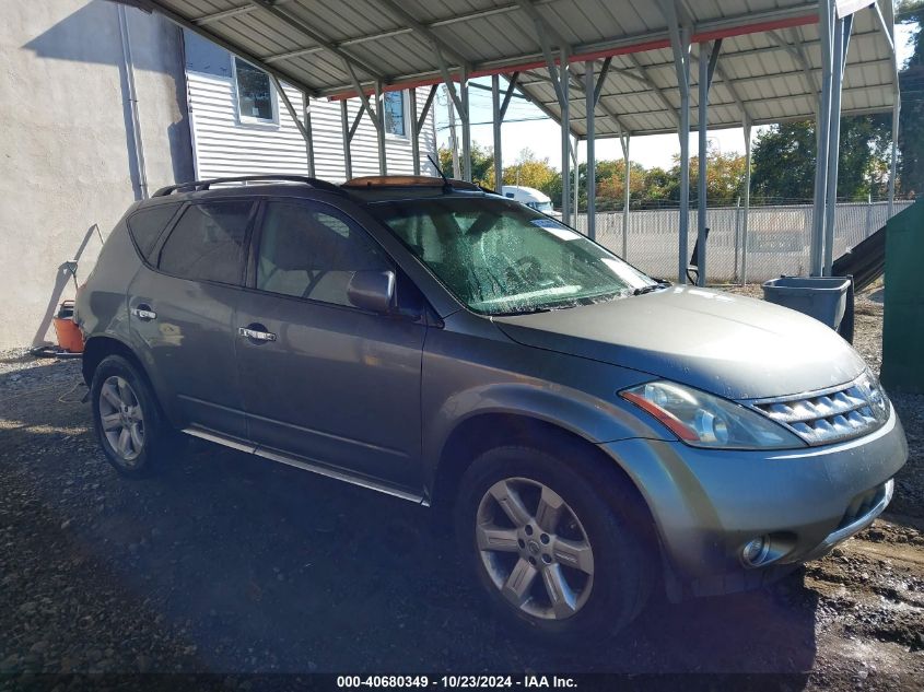 2007 Nissan Murano Sl VIN: JN8AZ08W97W646295 Lot: 40680349