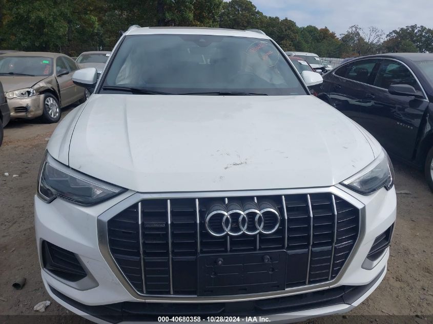 2020 Audi Q3 Premium VIN: WA1AECF38L1032776 Lot: 40680358