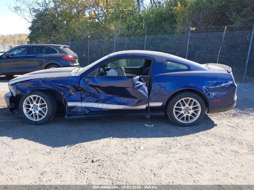 2012 Ford Mustang V6 Premium VIN: 1ZVBP8AM1C5248251 Lot: 40680384