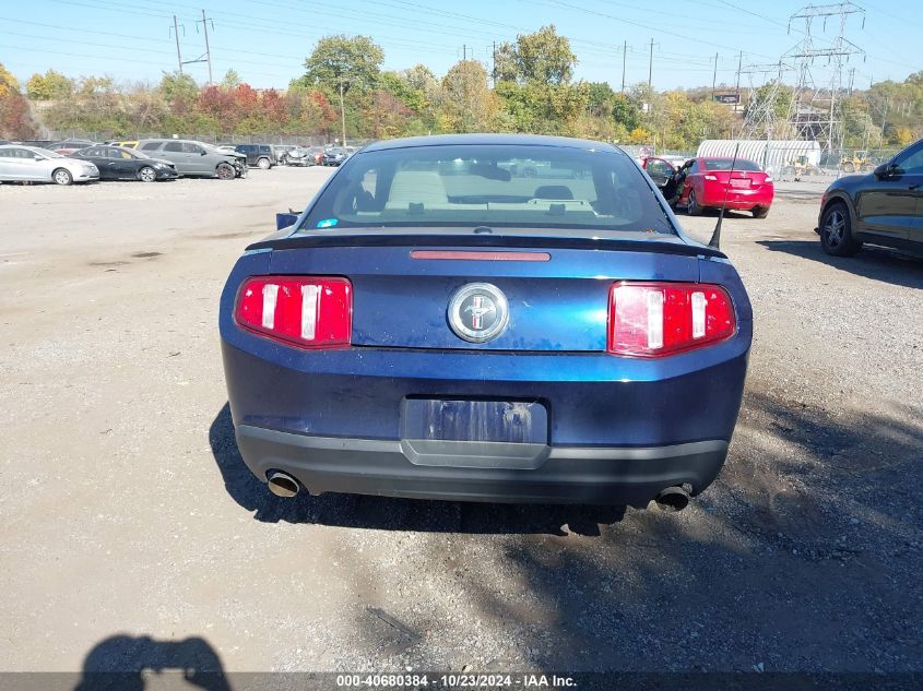 2012 Ford Mustang V6 Premium VIN: 1ZVBP8AM1C5248251 Lot: 40680384