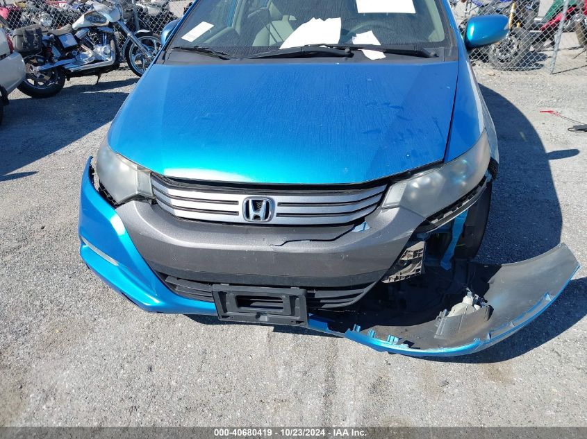 2010 Honda Insight Ex VIN: JHMZE2H73AS035559 Lot: 40680419